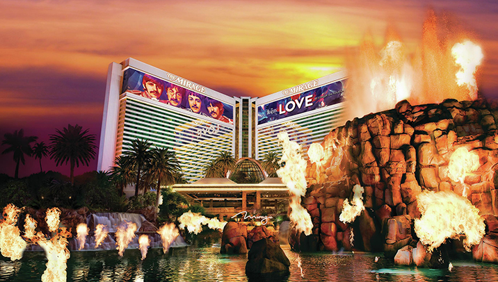 Image showing the outside of the Mirage resort